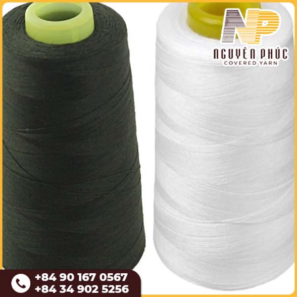 Spun polyester yarn 30S/3